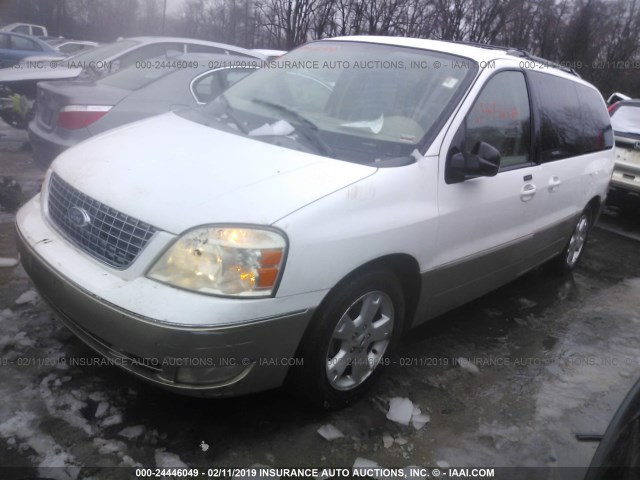 2FMDA58265BA70718 - 2005 FORD FREESTAR LIMITED WHITE photo 2