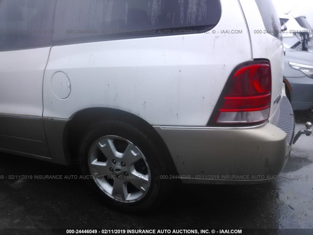 2FMDA58265BA70718 - 2005 FORD FREESTAR LIMITED WHITE photo 6