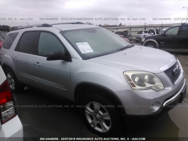 1GKLRLEDXAJ156580 - 2010 GMC ACADIA SLE SILVER photo 1