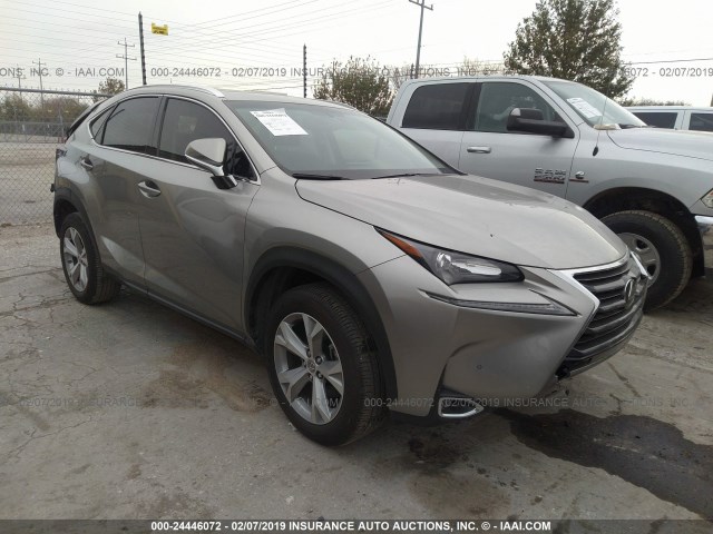 JTJYARBZ5H2053709 - 2017 LEXUS NX 200T/BASE/F SPORT GRAY photo 1