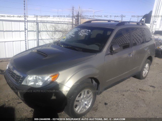 JF2SH66669H712349 - 2009 SUBARU FORESTER 2.5XT LIMITED GOLD photo 2