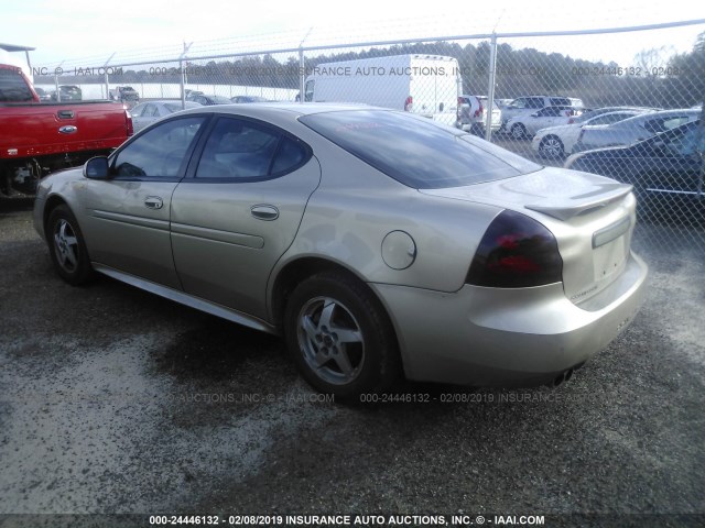 2G2WS522041205798 - 2004 PONTIAC GRAND PRIX GT2 GOLD photo 3