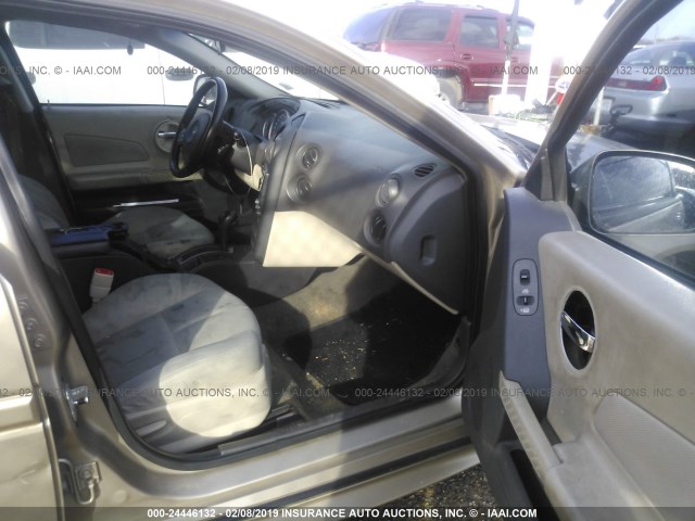 2G2WS522041205798 - 2004 PONTIAC GRAND PRIX GT2 ოქროსფერი ფოტო 5