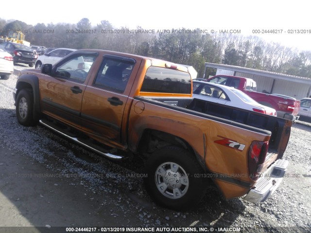 1GCDS136548177362 - 2004 CHEVROLET COLORADO ORANGE photo 3