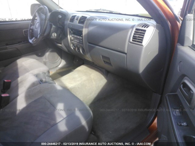 1GCDS136548177362 - 2004 CHEVROLET COLORADO ORANGE photo 5