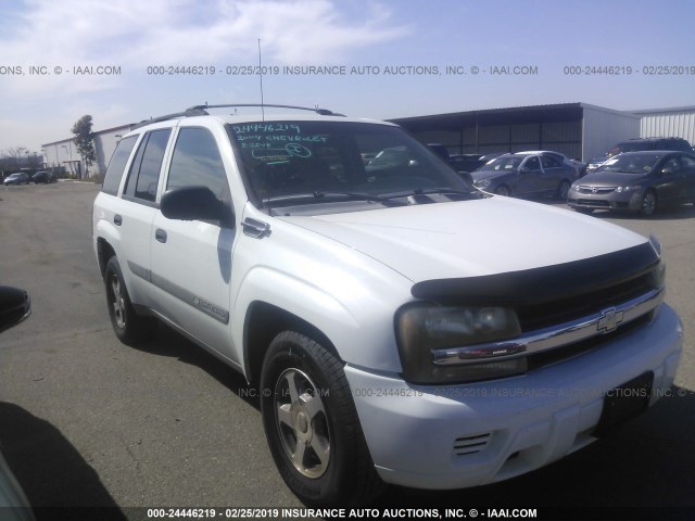 1GNDS13S942116975 - 2004 CHEVROLET TRAILBLAZER LS/LT WHITE photo 6