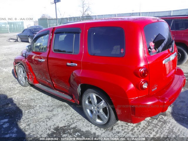 3GNCA53VX9S542234 - 2009 CHEVROLET HHR LT RED photo 3