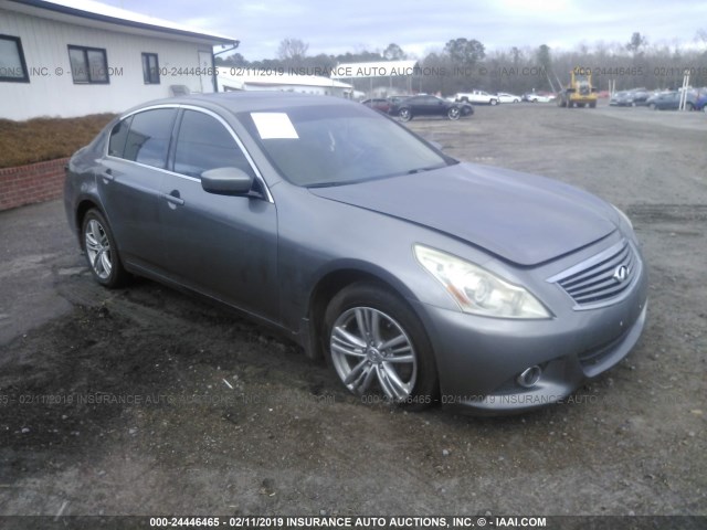 JN1CV6AR3BM403953 - 2011 INFINITI G37 GRAY photo 1