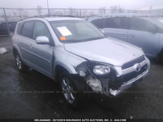 JTMYK4DV3AD004323 - 2010 TOYOTA RAV4 LIMITED SILVER photo 1