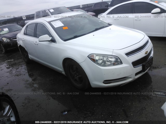 1G1ZC5EBXAF194064 - 2010 CHEVROLET MALIBU 1LT WHITE photo 1
