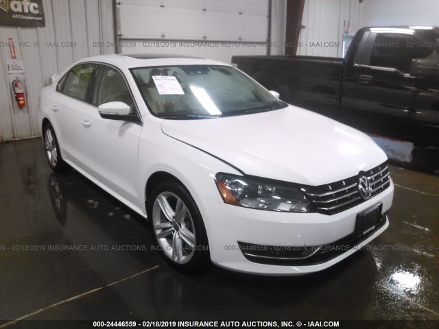 1VWBN7A38EC084177 - 2014 VOLKSWAGEN PASSAT SE WHITE photo 6