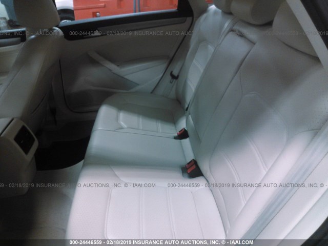 1VWBN7A38EC084177 - 2014 VOLKSWAGEN PASSAT SE WHITE photo 8