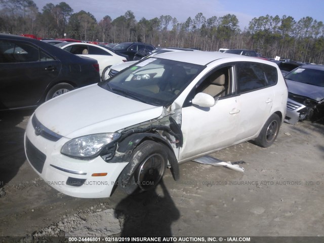 KMHDB8AE2BU096192 - 2011 HYUNDAI ELANTRA TOURING GLS WHITE photo 2