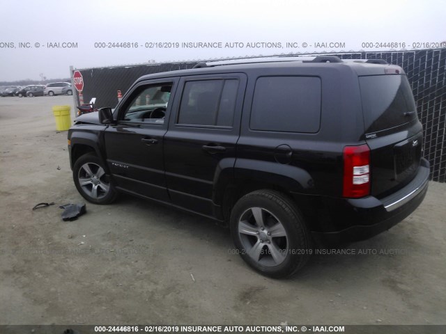 1C4NJPFA3GD711397 - 2016 JEEP PATRIOT LATITUDE BLACK photo 3