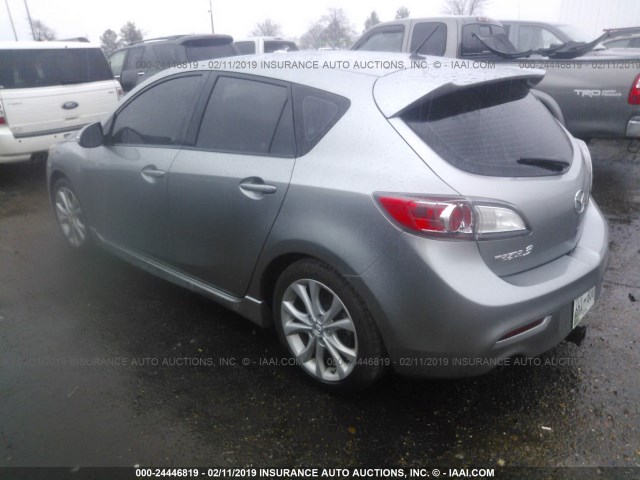 JM1BL1H55A1187009 - 2010 MAZDA 3 S SILVER photo 3