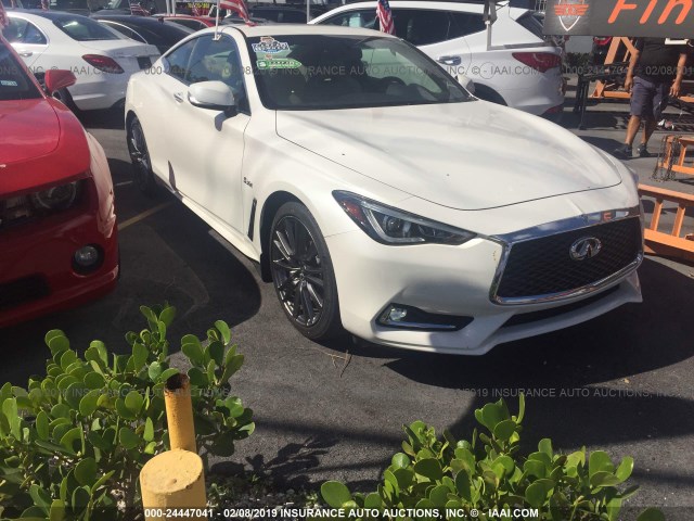 JN1EV7EK6HM363890 - 2017 INFINITI Q60 PREMIUM/SPORT WHITE photo 1