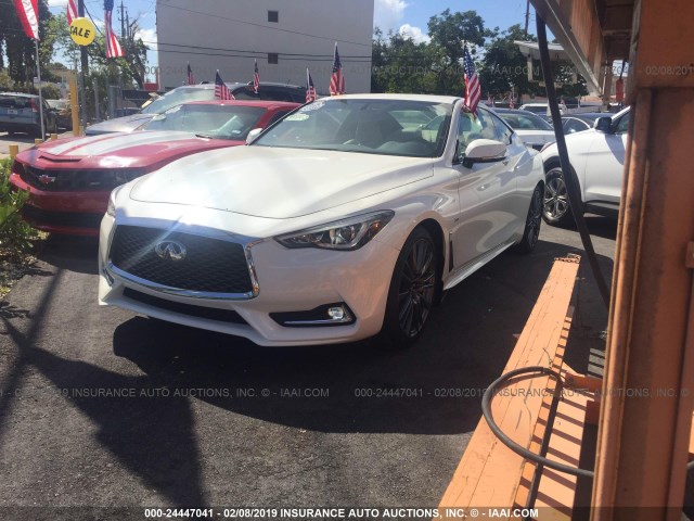 JN1EV7EK6HM363890 - 2017 INFINITI Q60 PREMIUM/SPORT WHITE photo 2