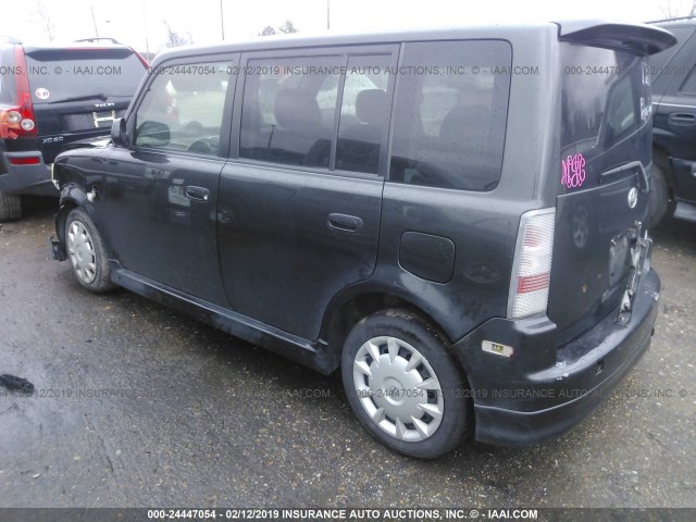 JTLKT324964081779 - 2006 TOYOTA SCION XB 黑色 照片 3