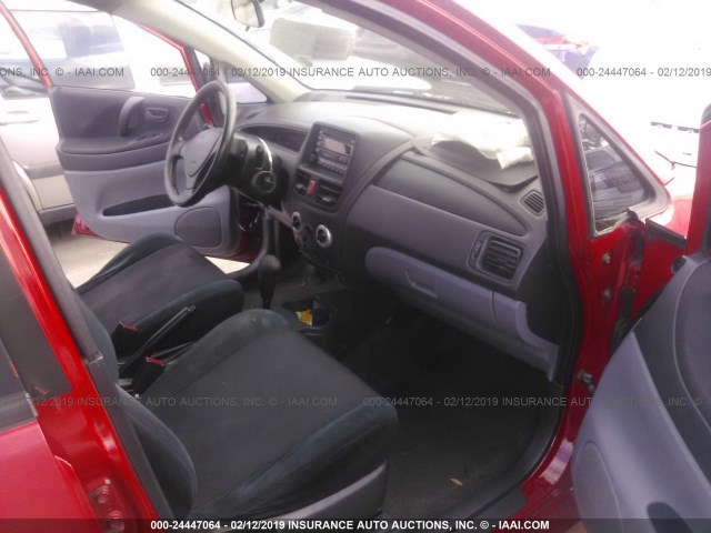 JS2RA41S825103884 - 2002 SUZUKI AERIO S/GS RED photo 5