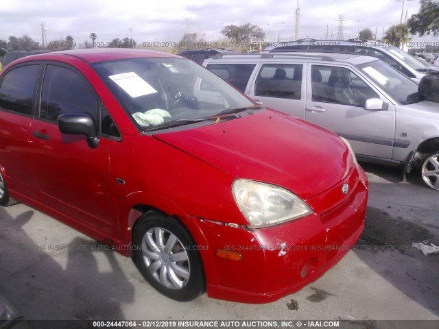 JS2RA41S825103884 - 2002 SUZUKI AERIO S/GS RED photo 6