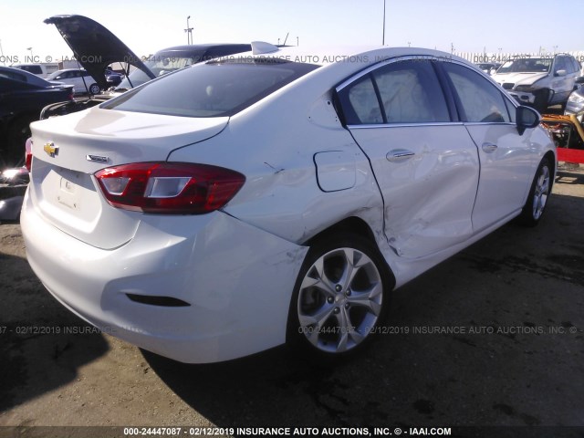 1G1BF5SM2H7252090 - 2017 CHEVROLET CRUZE PREMIER WHITE photo 4