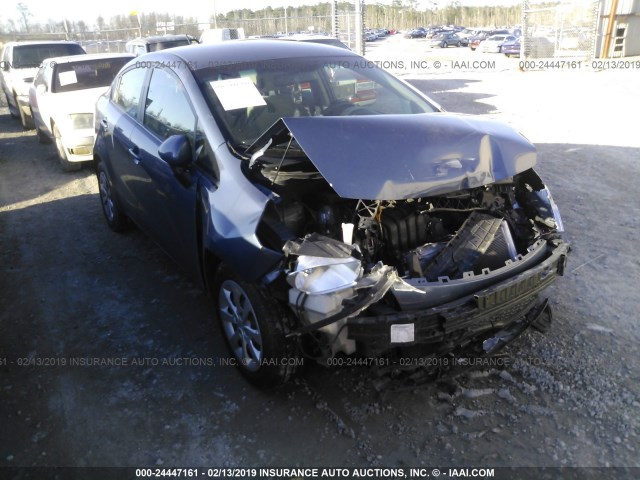 KNADM4A35G6552541 - 2016 KIA RIO BLUE photo 1