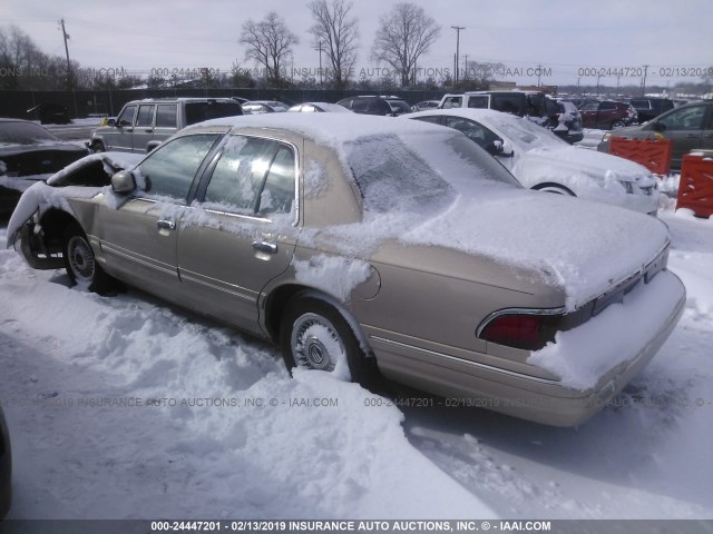 2MELM74W8VX689060 - 1997 MERCURY GRAND MARQUIS GS TAN photo 3