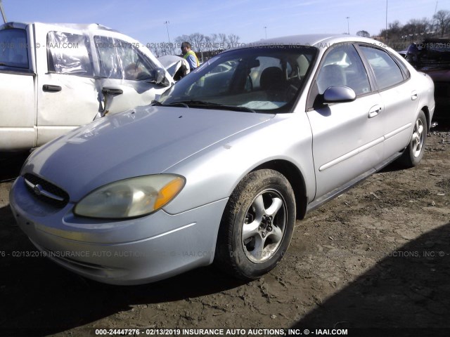 1FAFP55U11A286702 - 2001 FORD TAURUS SES SILVER photo 2