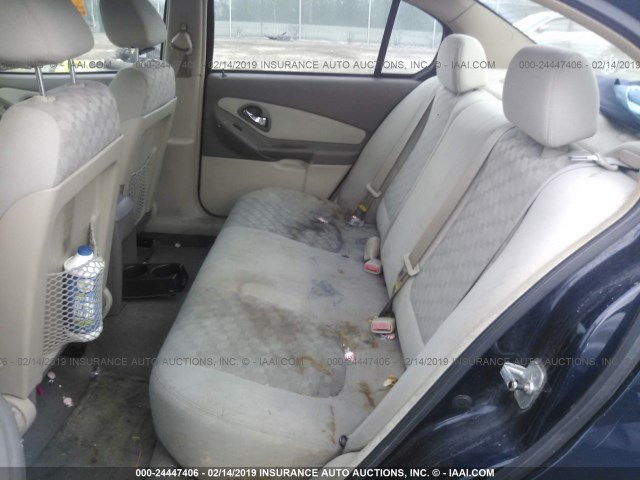 1G1ZT52864F195452 - 2004 CHEVROLET MALIBU LS Dark Blue photo 8