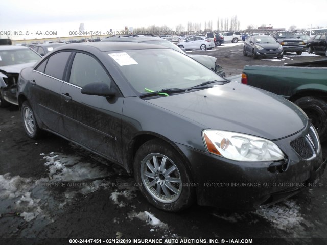 1G2ZF58B574157300 - 2007 PONTIAC G6 VALUE LEADER/BASE GRAY photo 1