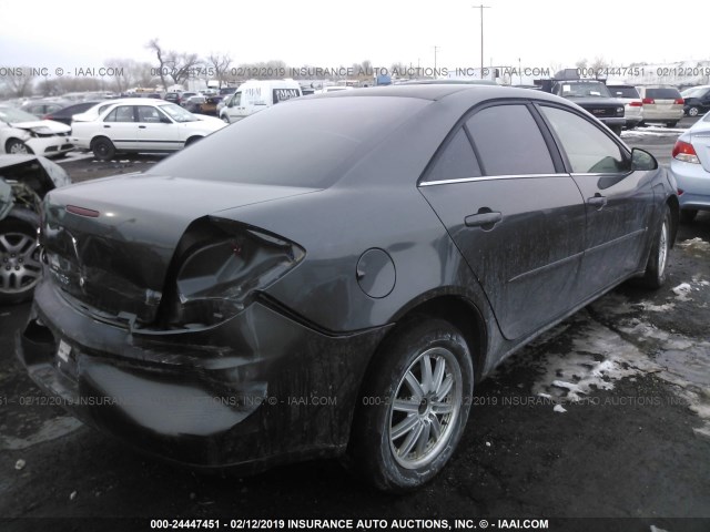 1G2ZF58B574157300 - 2007 PONTIAC G6 VALUE LEADER/BASE GRAY photo 4