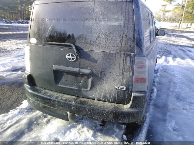 JTLKT334650212395 - 2005 TOYOTA SCION XB Сұр фото 6