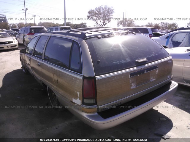 1G1BL83E9PW148153 - 1993 CHEVROLET CAPRICE CLASSIC TAN photo 3