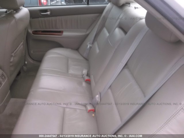 4T1BF30K94U063571 - 2004 TOYOTA CAMRY LE/XLE/SE WHITE photo 8