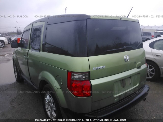 5J6YH18746L014939 - 2006 HONDA ELEMENT EX GREEN photo 3