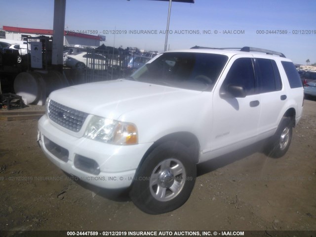 1FMZU73W35ZA77237 - 2005 FORD EXPLORER XLT/XLT SPORT/NBX WHITE photo 2