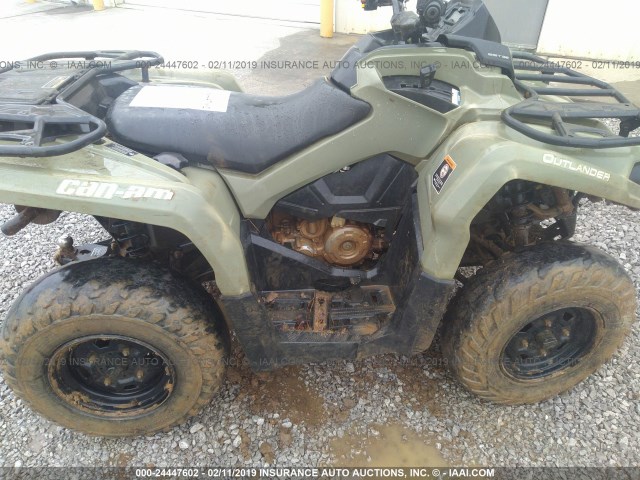 3JBLGAR26HJ000553 - 2017 CAN-AM OUTLANDER 450/450 DPS GREEN photo 8