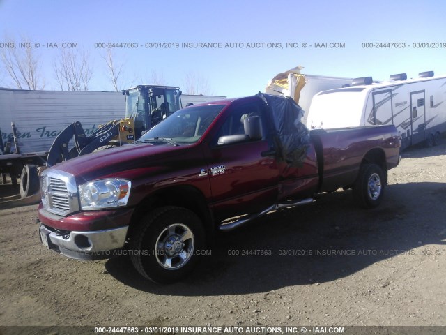 3D7MX38A98G185271 - 2008 DODGE RAM 3500 ST/SLT RED photo 2