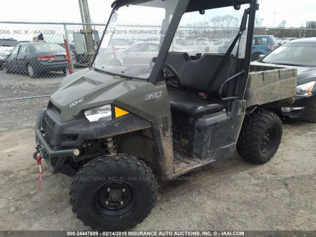 3NSRMA322FE375059 - 2015 POLARIS RANGER ETX GREEN photo 2