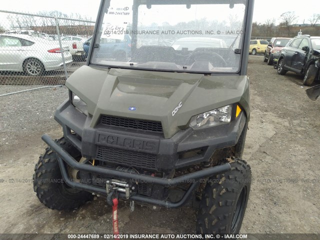 3NSRMA322FE375059 - 2015 POLARIS RANGER ETX GREEN photo 6