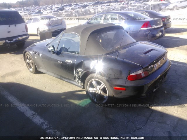 4USCH9349YLG05070 - 2000 BMW Z3 2.3 BLACK photo 3