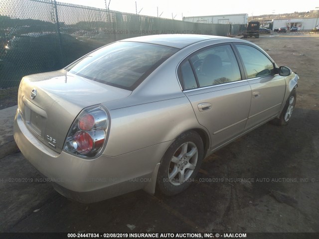 1N4AL11D36C250381 - 2006 NISSAN ALTIMA S/SL GOLD photo 4