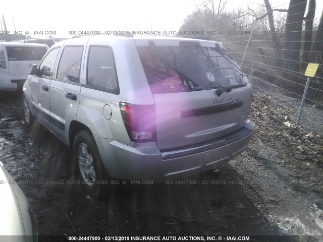 1J4HR48N05C518965 - 2005 JEEP GRAND CHEROKEE LAREDO/COLUMBIA/FREEDOM 银色 照片 3