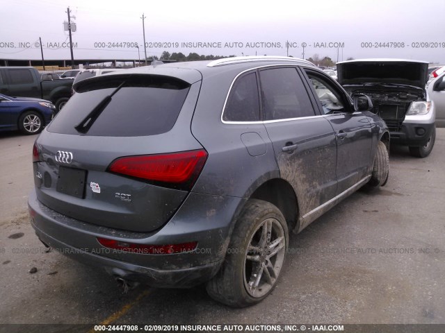 WA1LFAFP5EA014431 - 2014 AUDI Q5 PREMIUM PLUS GRAY photo 4