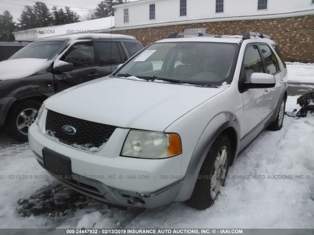 1FMZK05106GA23244 - 2006 FORD FREESTYLE SEL WHITE photo 2