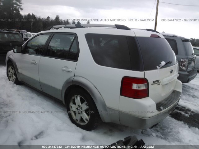 1FMZK05106GA23244 - 2006 FORD FREESTYLE SEL WHITE photo 3