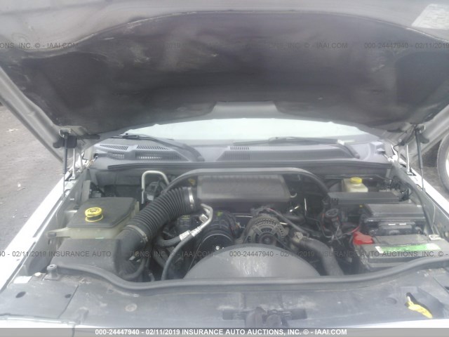 1J8HG48K76C252517 - 2006 JEEP COMMANDER 银色 照片 10