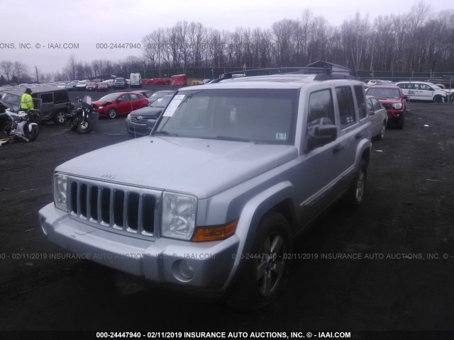 1J8HG48K76C252517 - 2006 JEEP COMMANDER 银色 照片 2