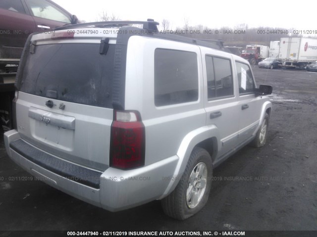 1J8HG48K76C252517 - 2006 JEEP COMMANDER 银色 照片 4