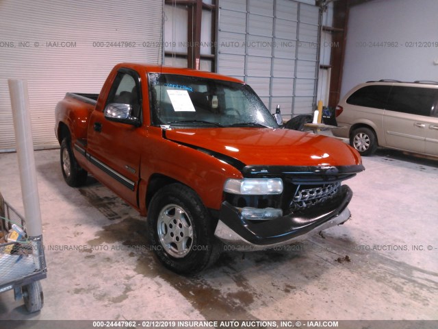 1GCEC14V31Z114368 - 2001 CHEVROLET SILVERADO C1500 RED photo 1